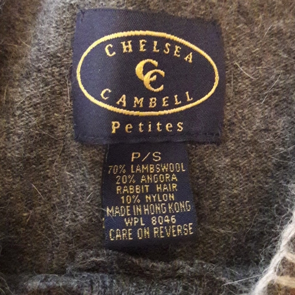 Chelsea Cambell Lambswool & Angora Cardigan - Picture 8 of 9